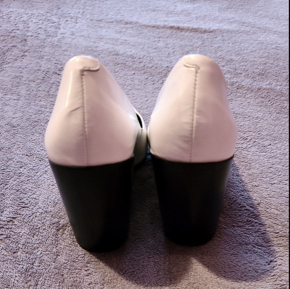 Zara White Wedge/Chunky Heel - Picture 9 of 9